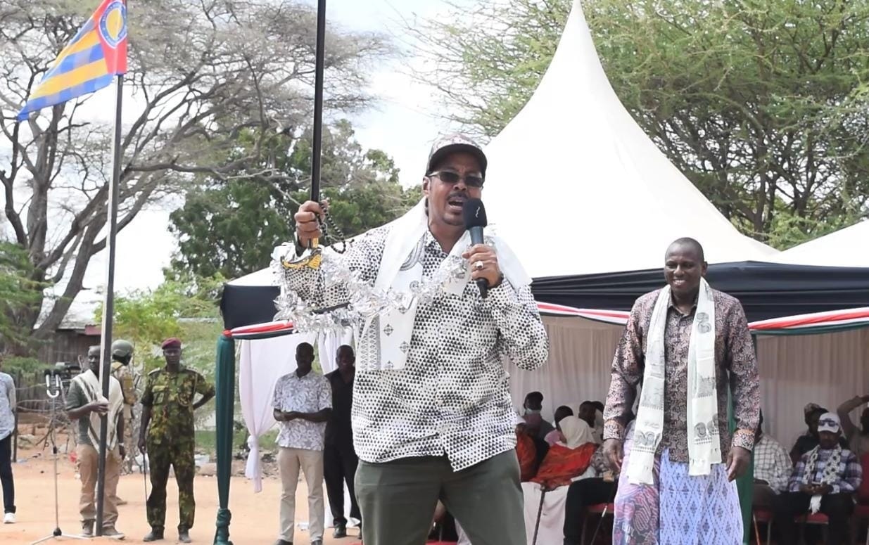 Eldas MP Keynan swears to continue supporting Ruto