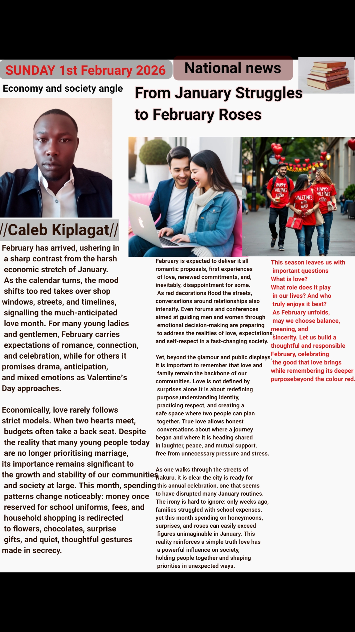 From January Struggles to February roses