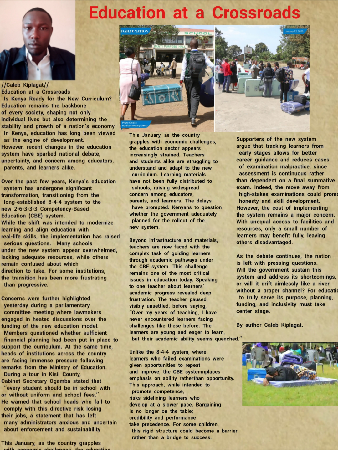 EDUCATION AT CROSSROAD