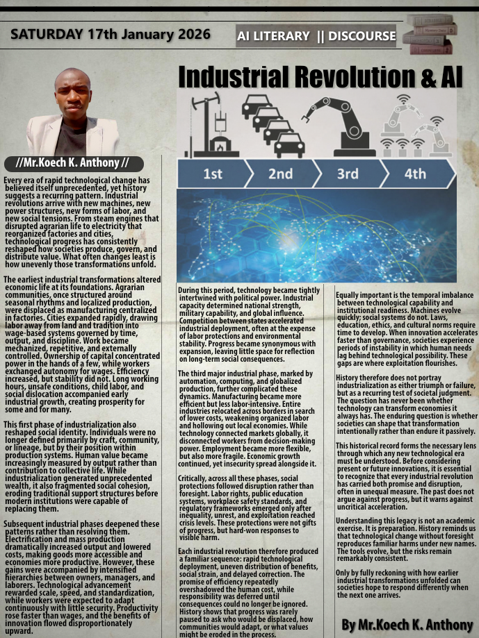 Industrial Revolution & AI Robotics