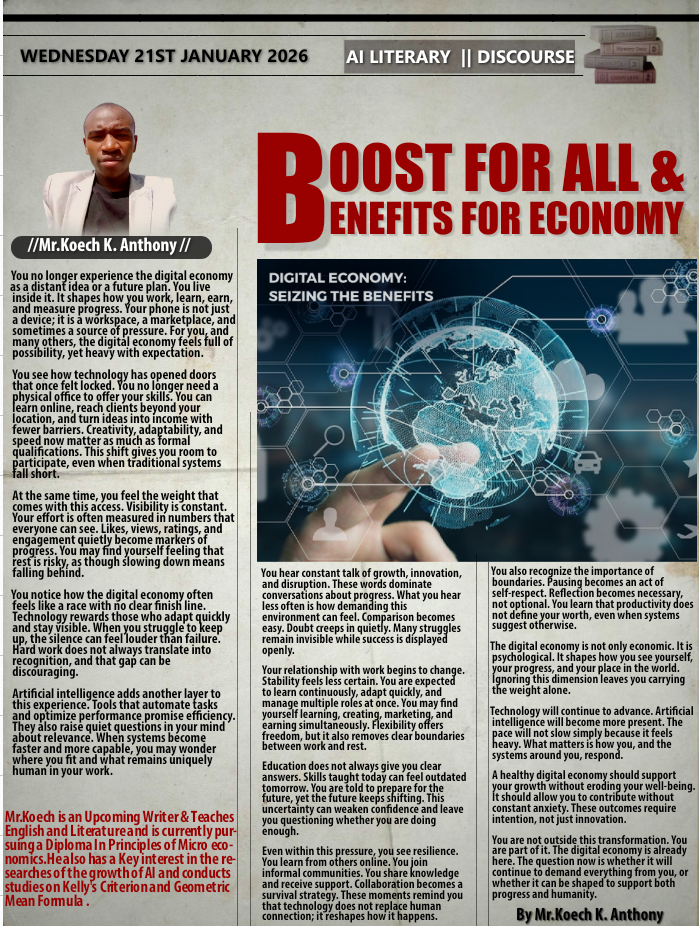 Boost For All And Benefits For The Economy