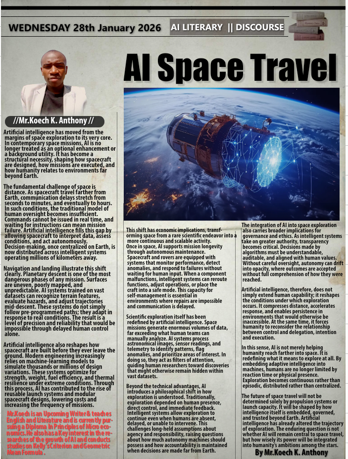 AI Space Travel