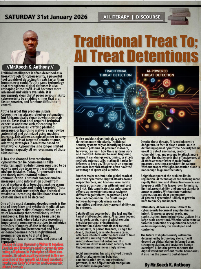 Traditional Crimes To AI Crime Detention Mechanisms