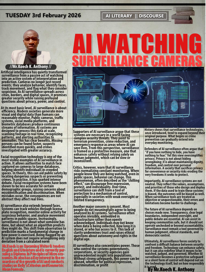 Artificial Intelligence Surveillance