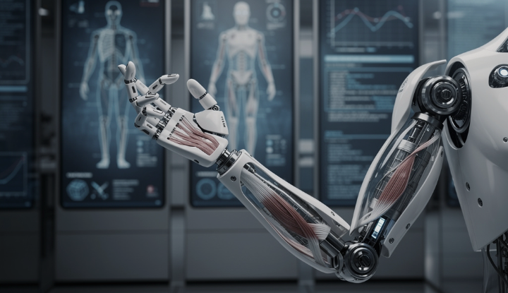 Biomimetic AI Robots: Progress to Embrace or a Line to Question?