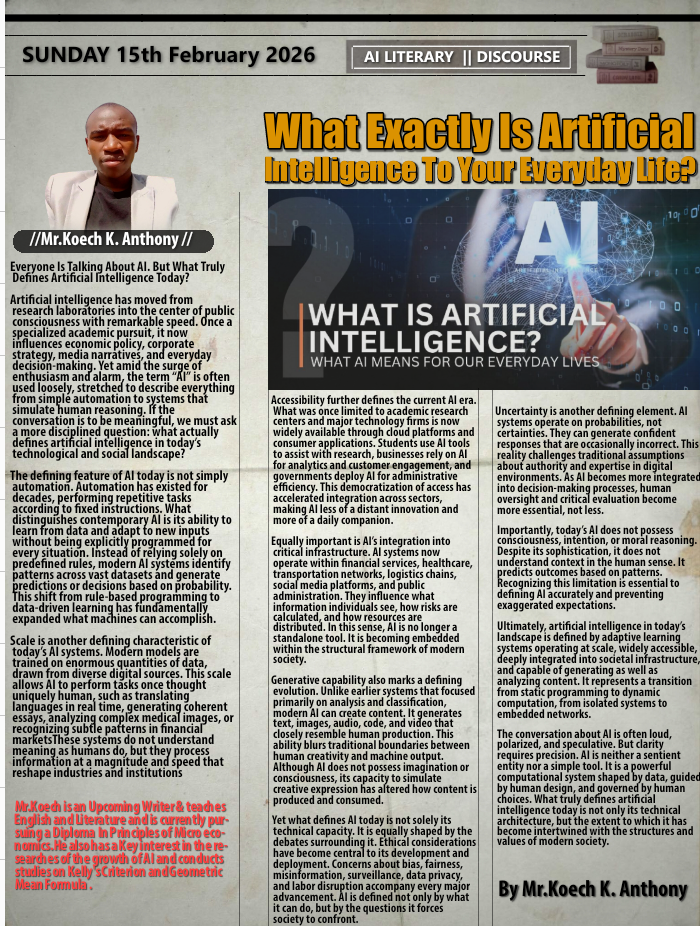 Everyone Is Talking About AI. But What Truly Defines Artificial Intelligence Today?