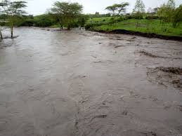 River Athi in Kibwezi, where a 13-year-old boy tragically lost his life in a crocodile attack while fetching water.